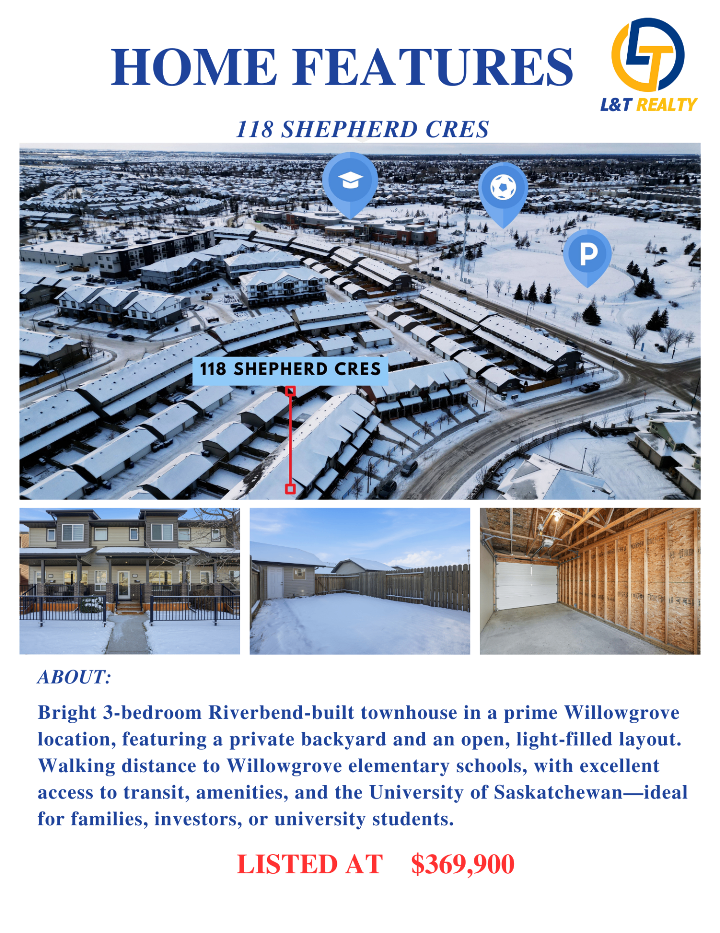 Public Open House·1/11周日 2-4PM·Willowgrove社区·118 Shepherd Cres——林与唐地产 - 2